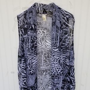 Lavendar & Honey 3X Sheer Vest